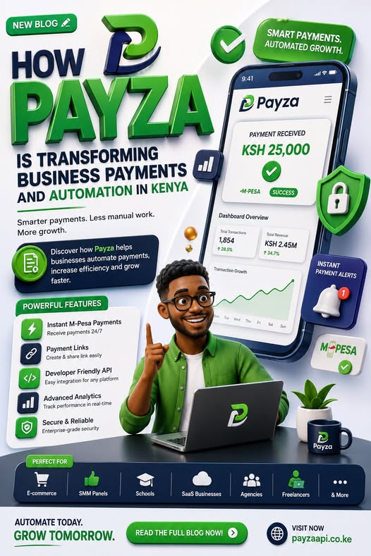 How Payza Is Transforming Business Payments and Automation in Kenya