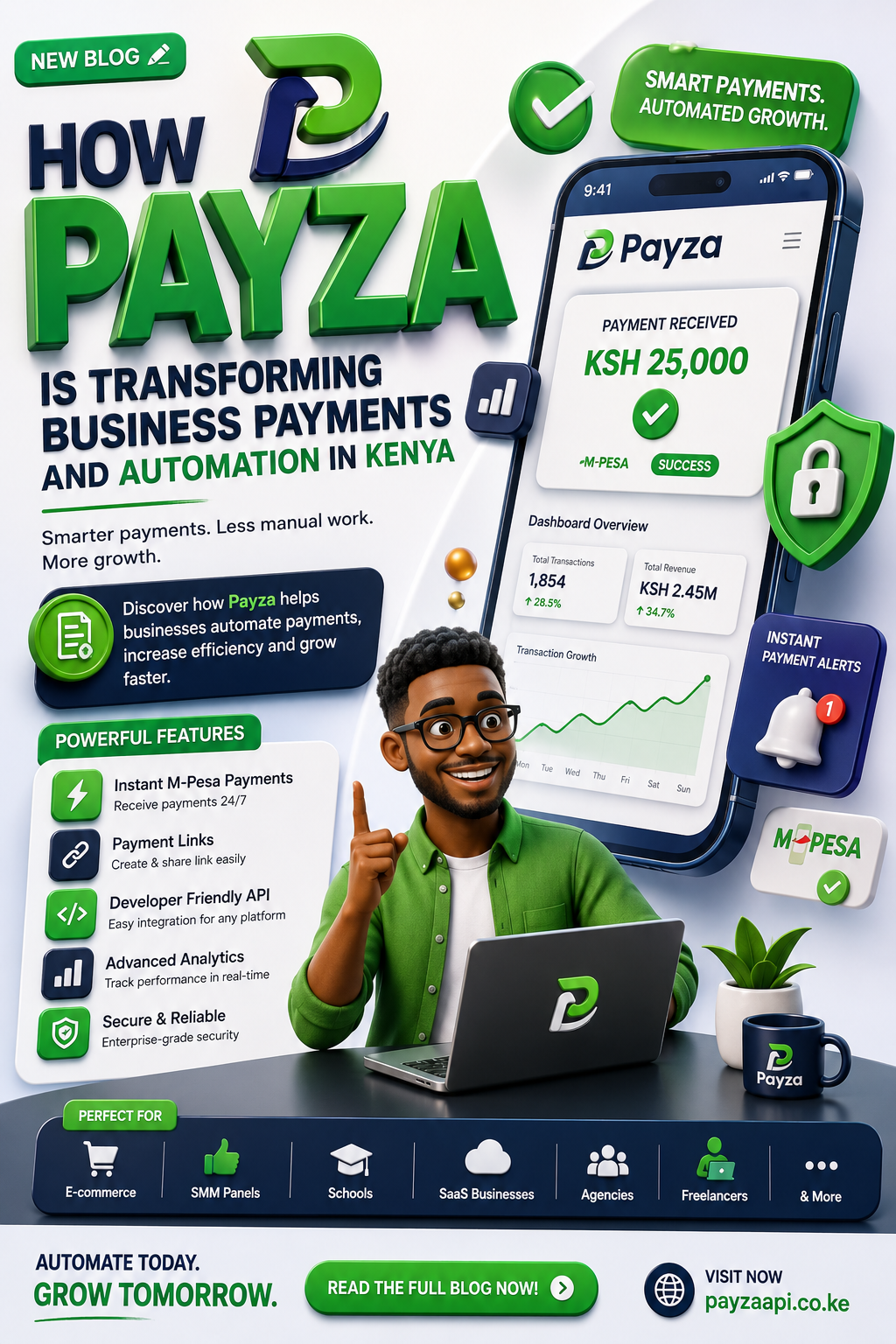 How Payza Is Transforming Business Payments and Automation in Kenya