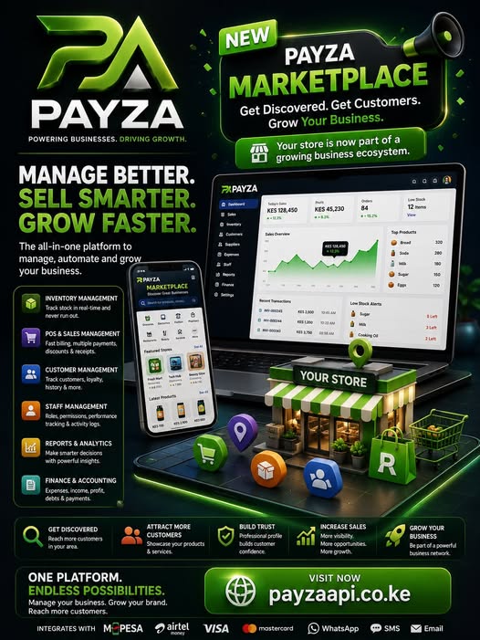 PAYZA: The Complete Business Operating System Built for Modern Businesses