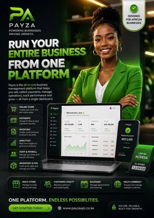 Payzaapi — Run Your Entire Business From One Platform