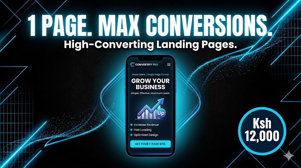 Landing Page Design (High-Converting Single Page)