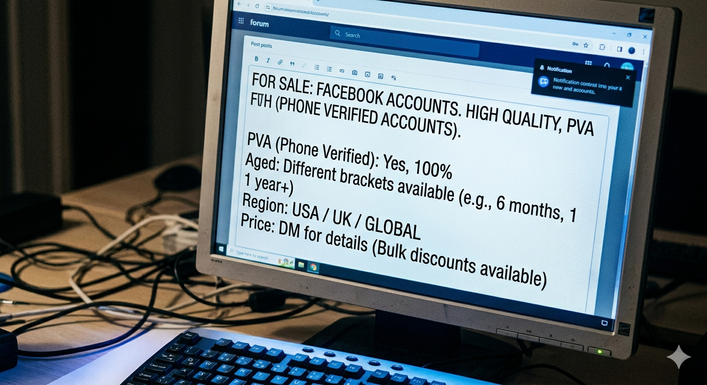 Facebook PVA Account